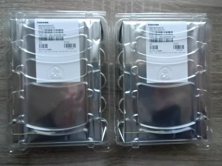 Toshiba 20TB / 10TB / 8TB MG Series ENTERPRISE - 9