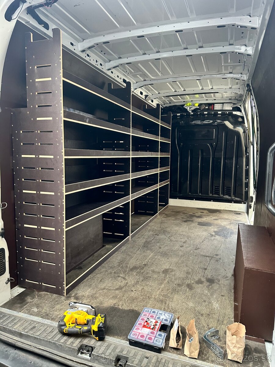 REGALY DO DODAVKY -vše dodávky - 9