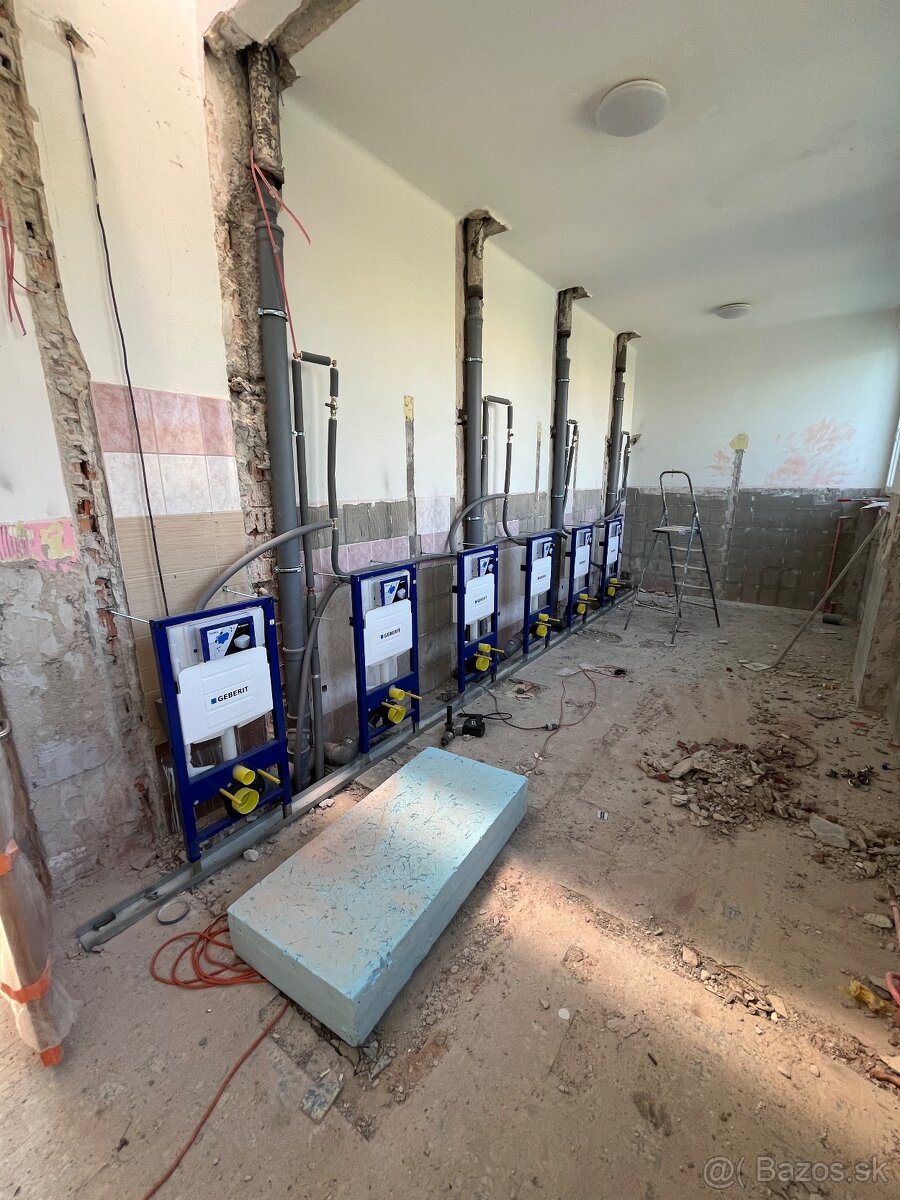 Vodoinštalatérske a kúrenárske práce - 9