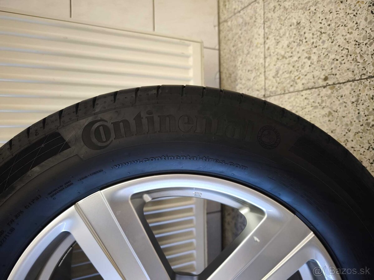 Predám disky s pneumatikami Continental 255/55 R18 - 9