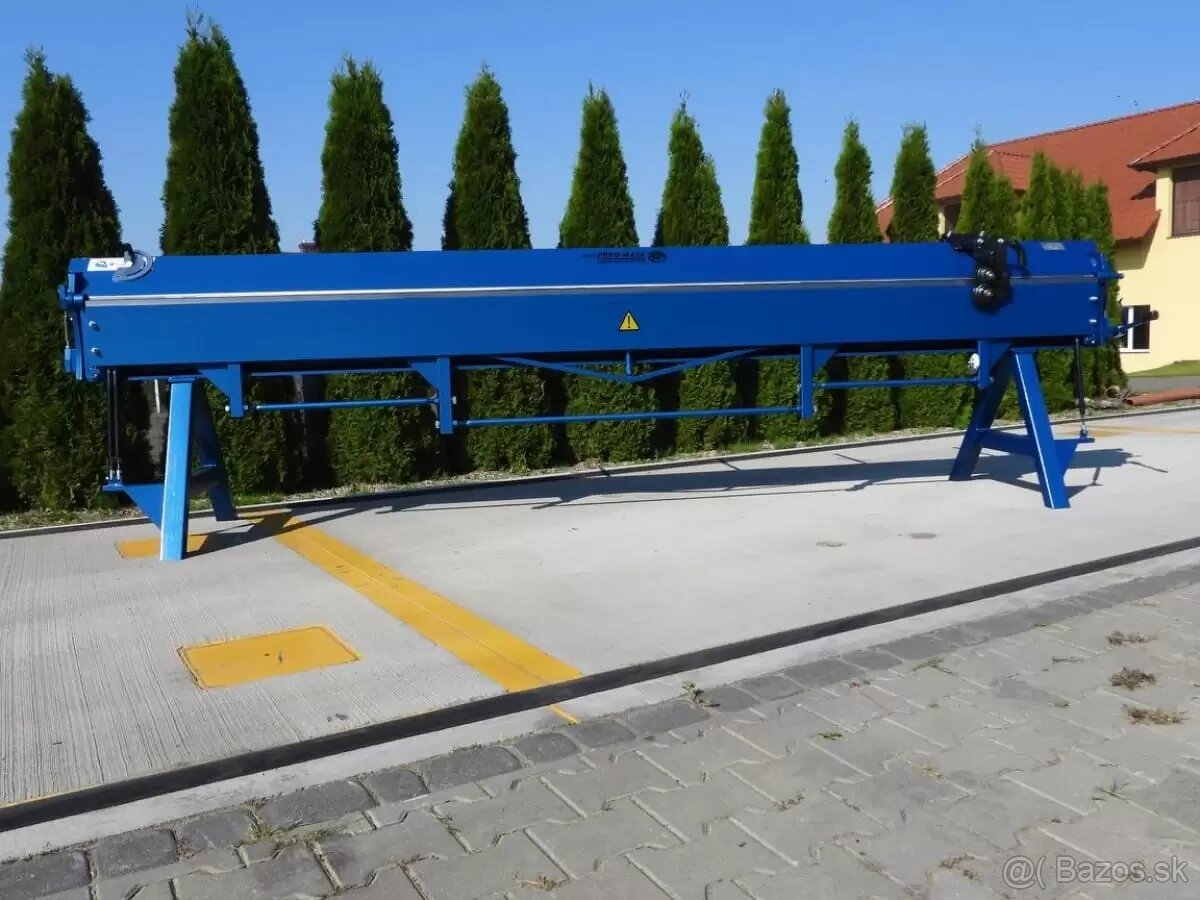 Ohýbačka, ohýbačka, lemovačka na plech, 4 m - 9