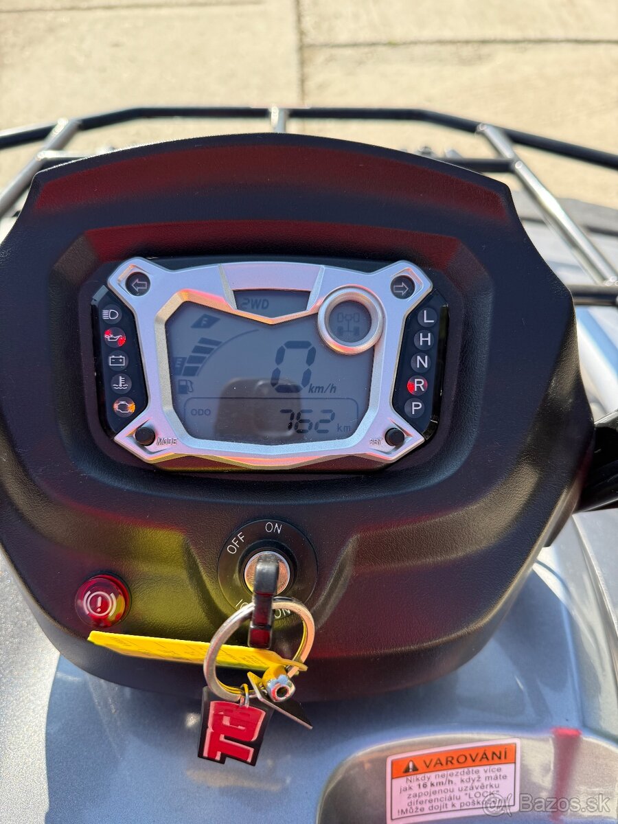 Predám štvorkolku TGB BLADE 600SE 4x4 - 9