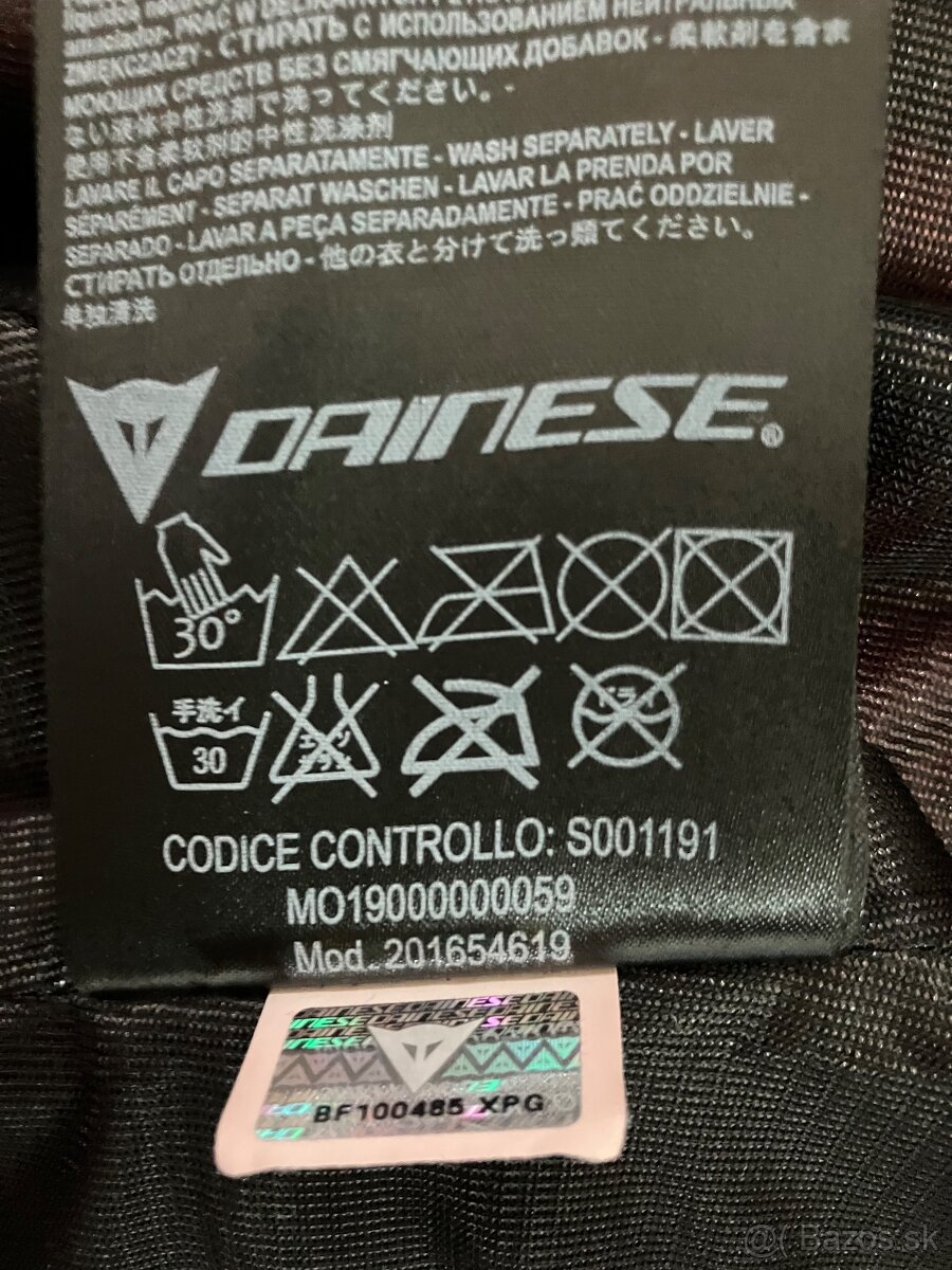 Dainese Saetta D-Dry White/Lava Red/Black + NOHAVICE ZADARMO - 9