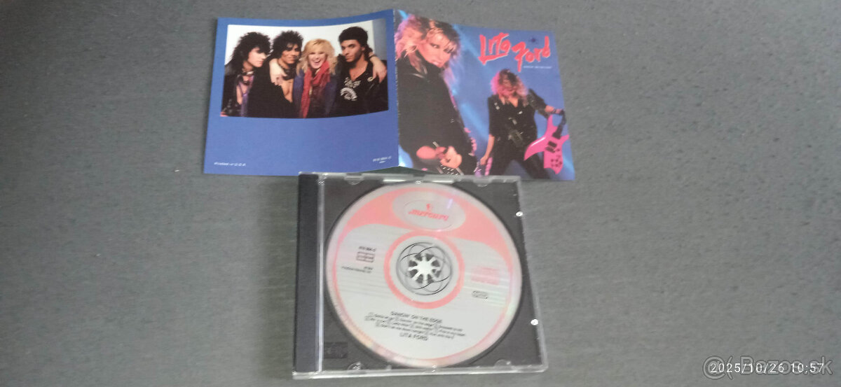 cd Lita Ford – Dancin' On The Edge 1984 - 9