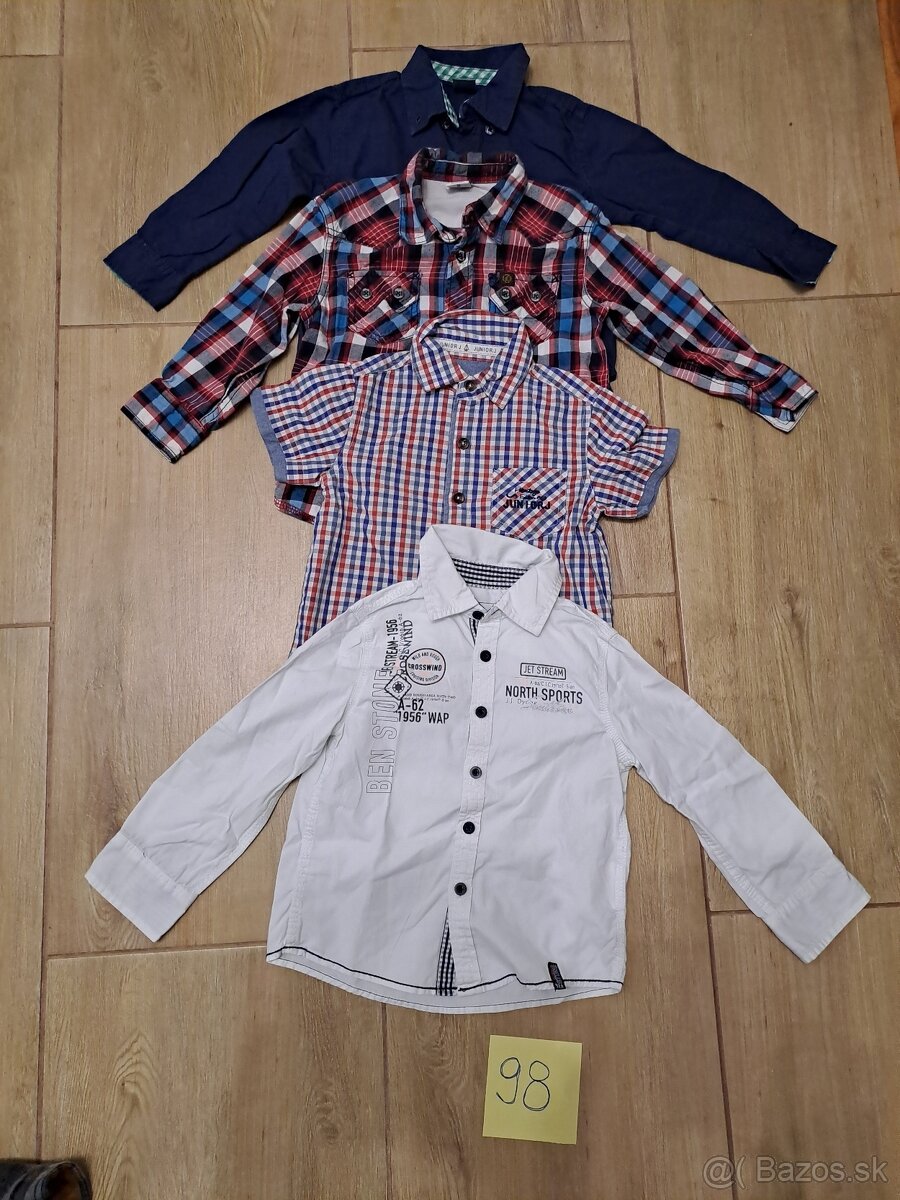 KOŠELE PRE CHLAPCA OD 80 PO 104 VEĽKOSŤ - 9