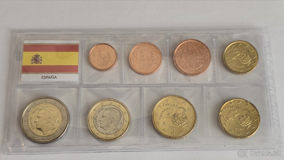 UNC sady euromincí - 9