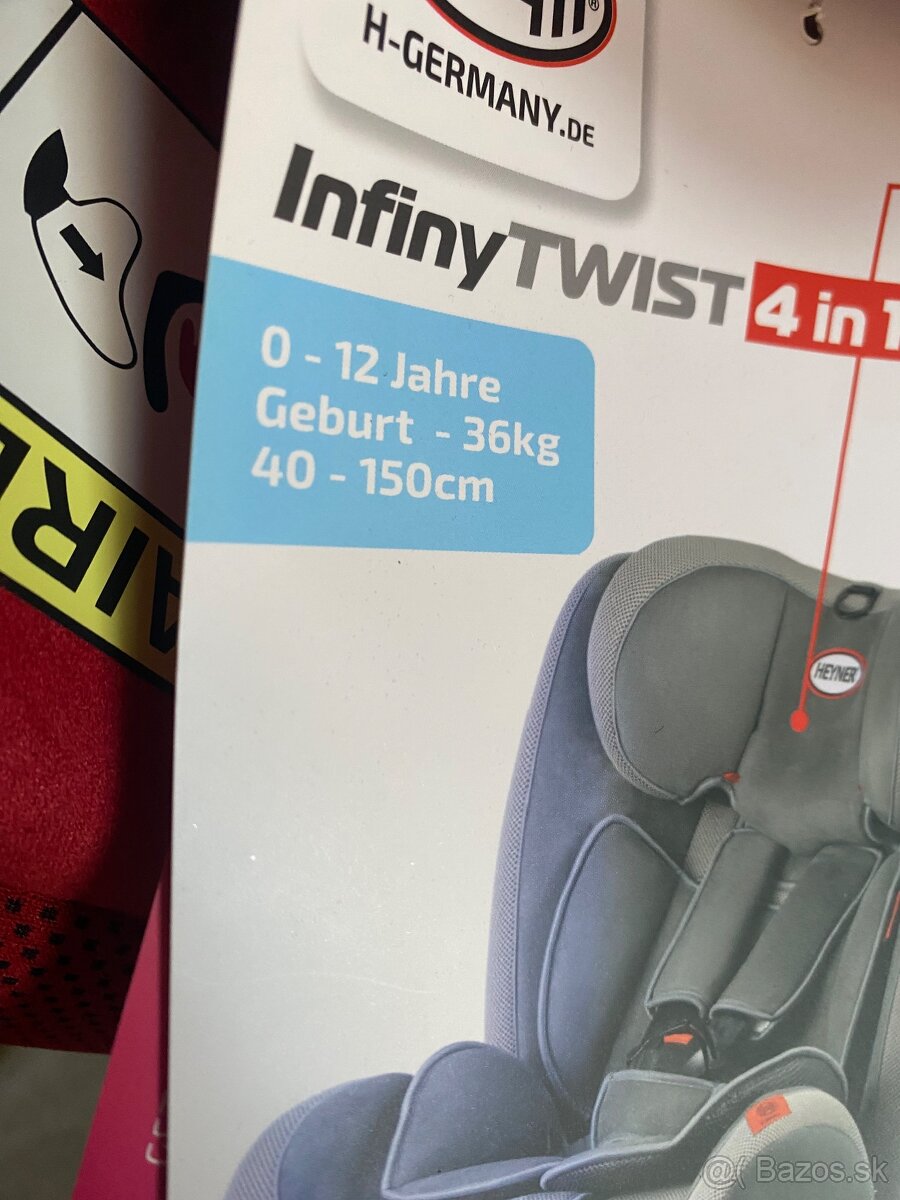 Autosedačka Heyner Infinity Twist 4v1 nova - 9