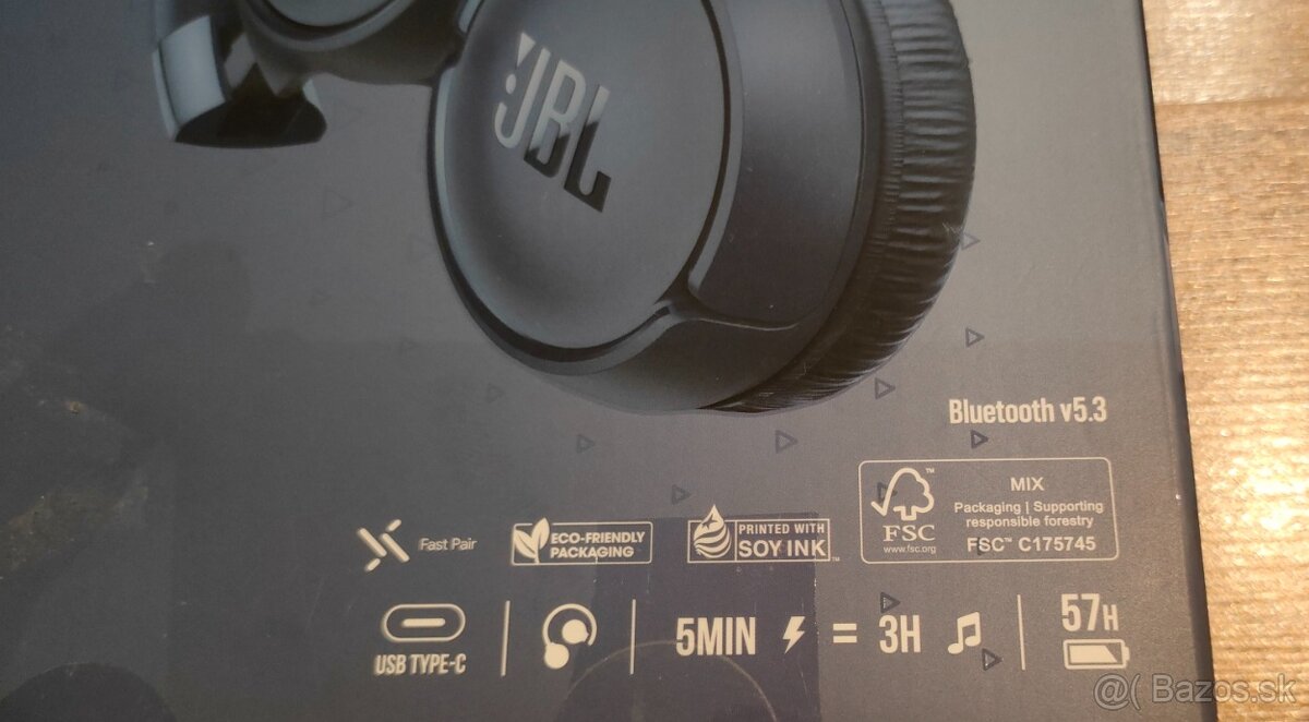 Bezdrôtové slúchadlá JBL TUNE 520BT Blue - 9