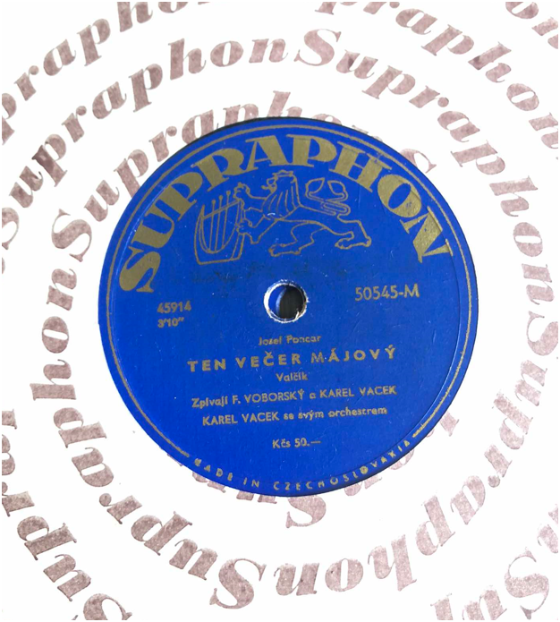 STAROŽITNÉ ORIGINÁLNE GRAMOFÓNOVÉ DOSKY - 9