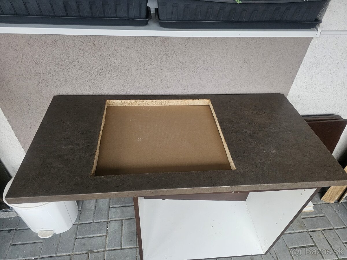 Nerezový drez s pracovnou doskou - 9