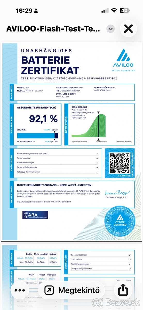Tesla 3 StandardRange, RWD Facelift - 9