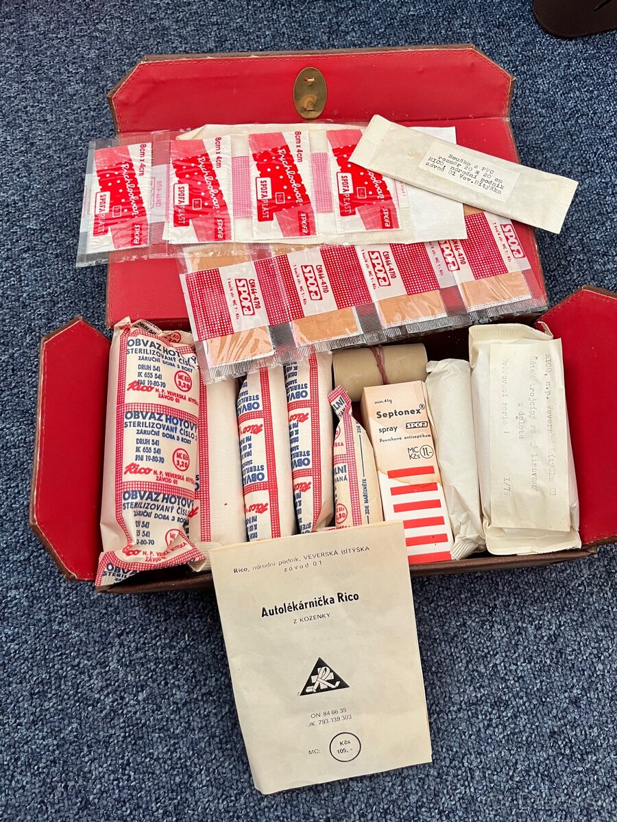 Autolekárnička 1979 - 9