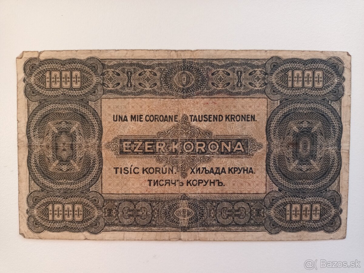 Bankovky Rakúsko Uhorsko - 9