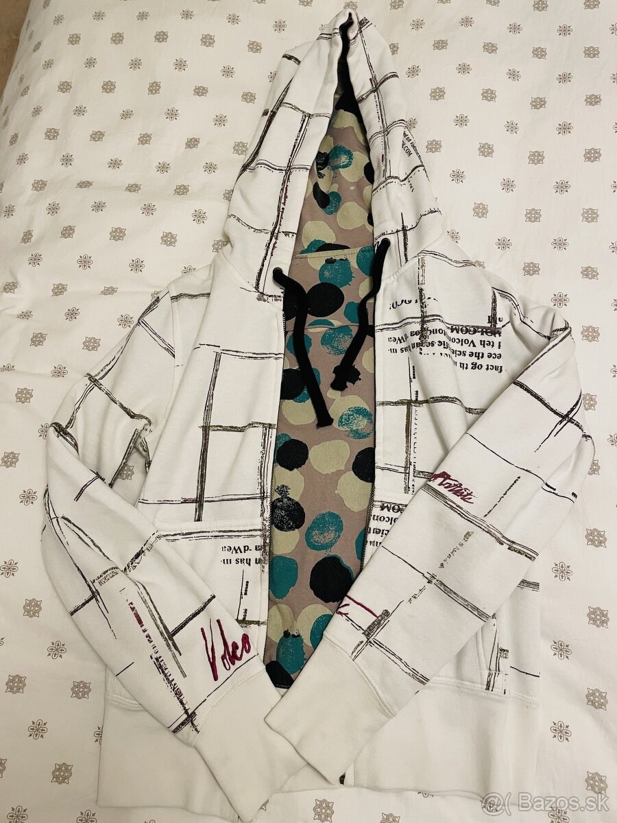 Volcom znackova obojstranna unisex mikina, small - 9