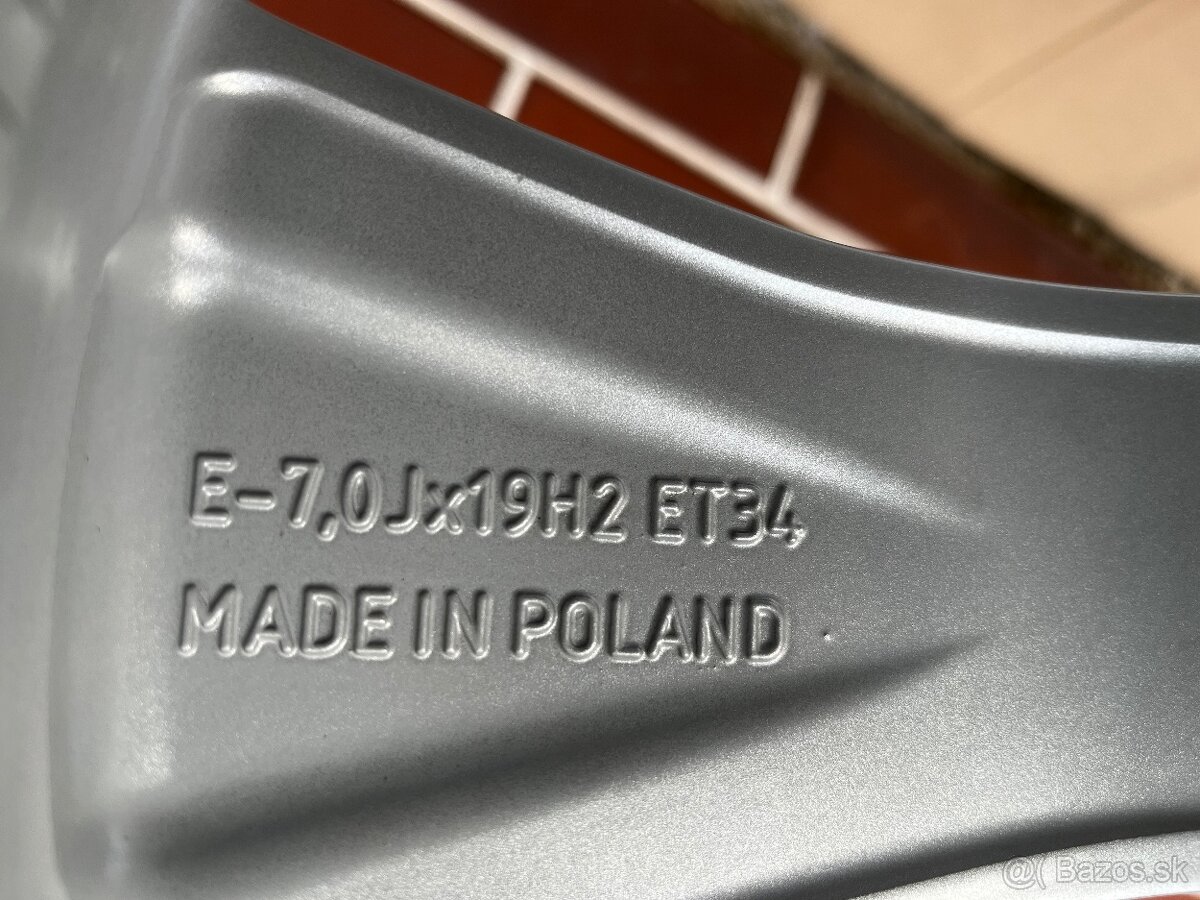 R19 originálne Alu disky 5x112 Audi - 9