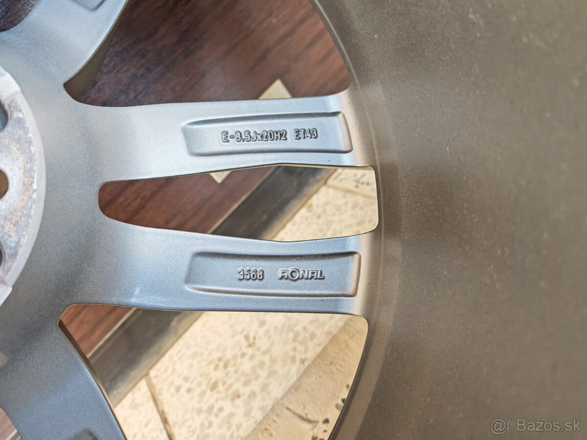 Predám originál kolesá Audi R20 4G9601025N - 9