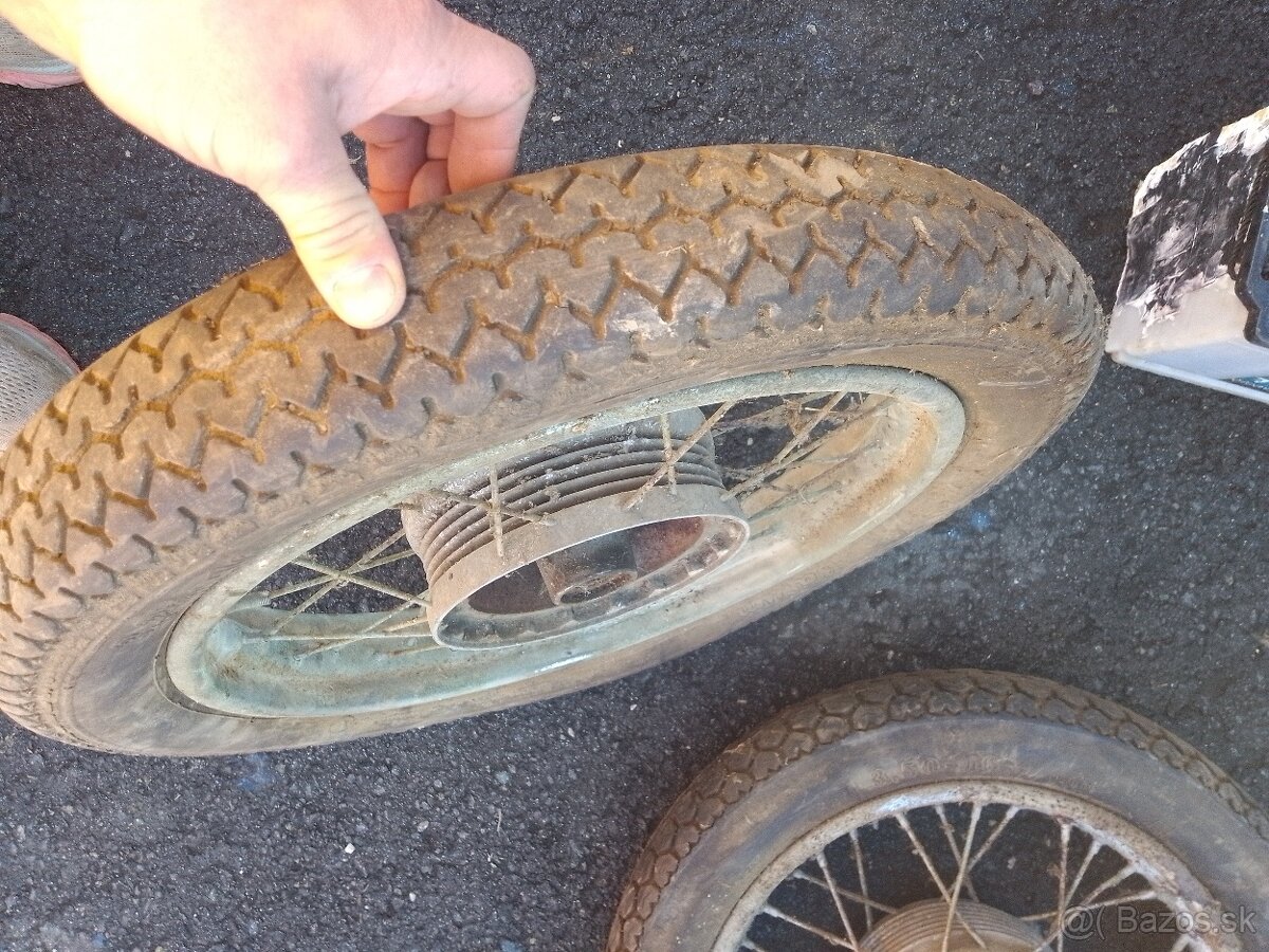 Predám kolesá CZ jawa - 9