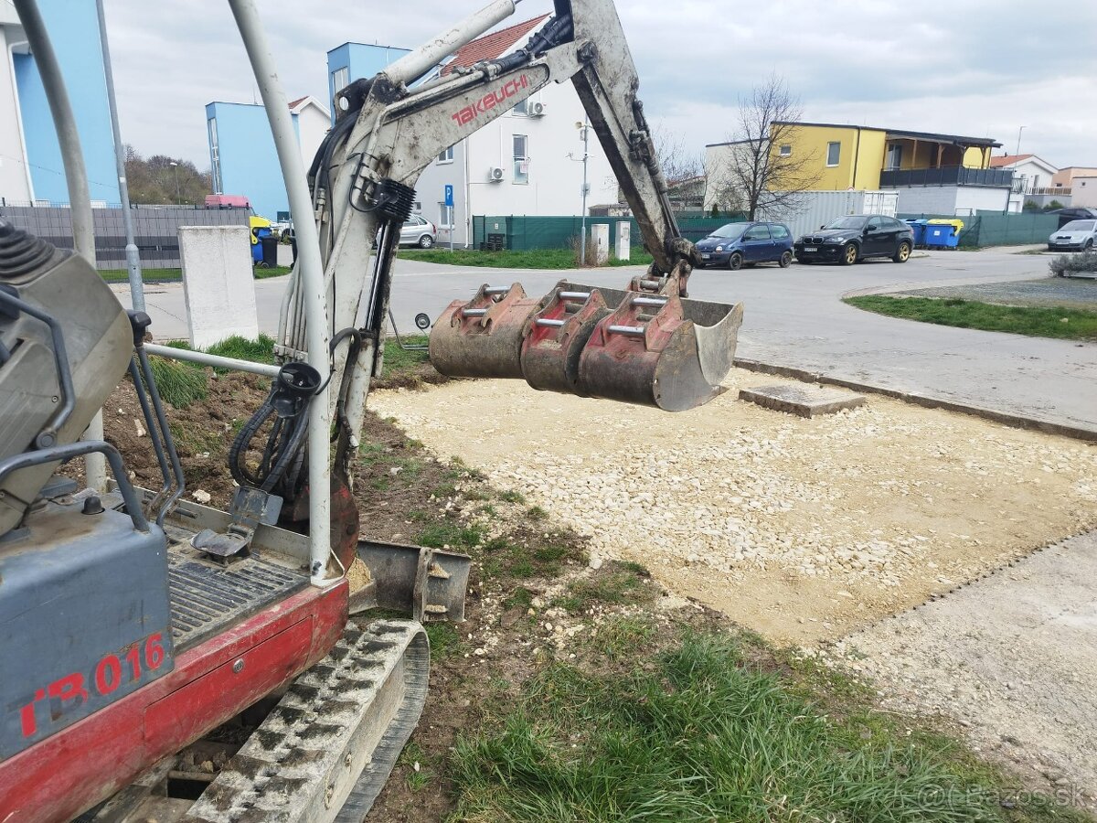 Výkopové a búracie práce BAGER a MINIBAGER TRNAVA MYJAVA - 9