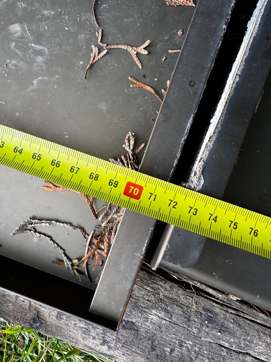 Hliníkové parapety farba Bronz - 9