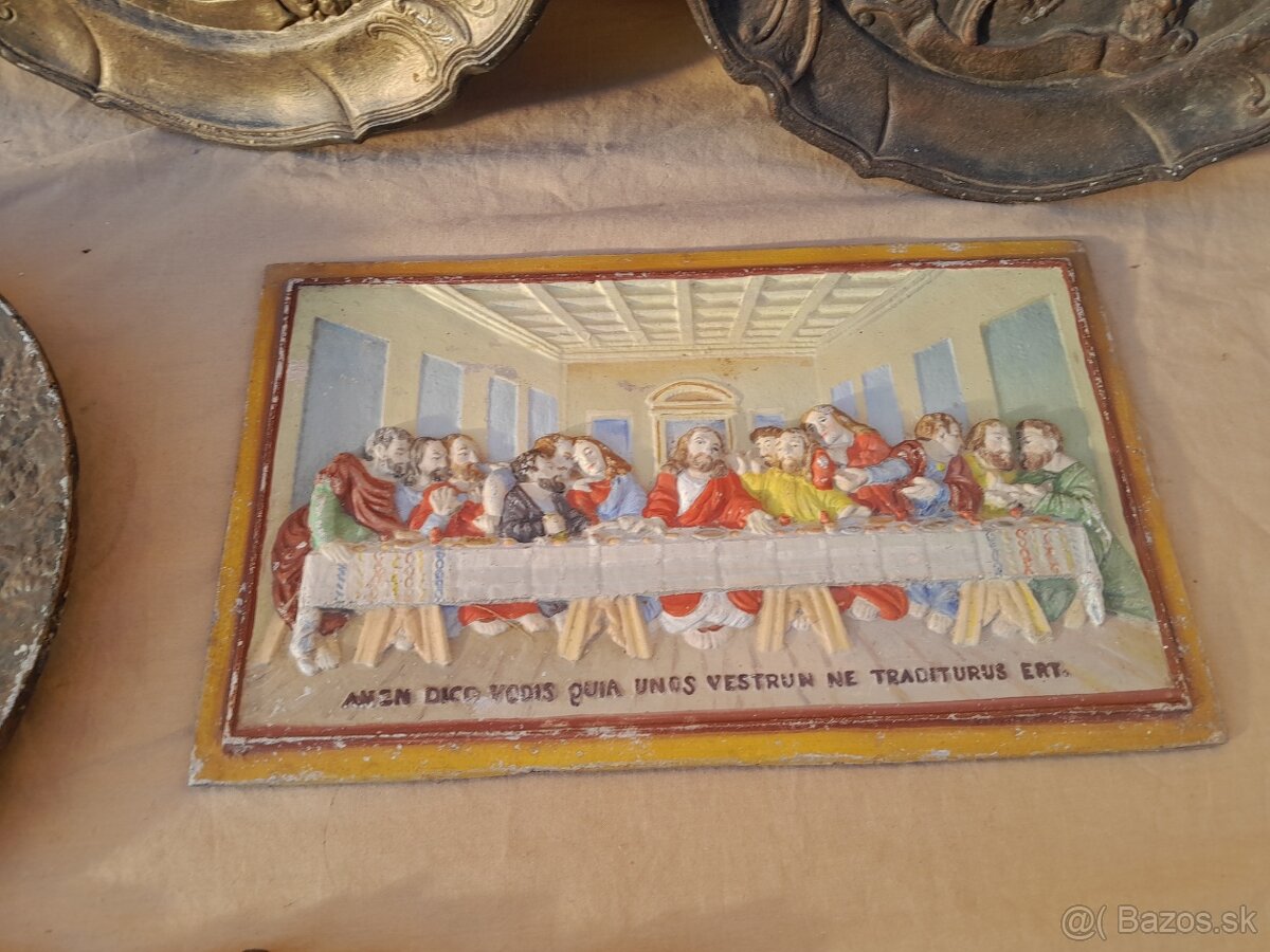 Liatinové ozdobné taniere. - 9