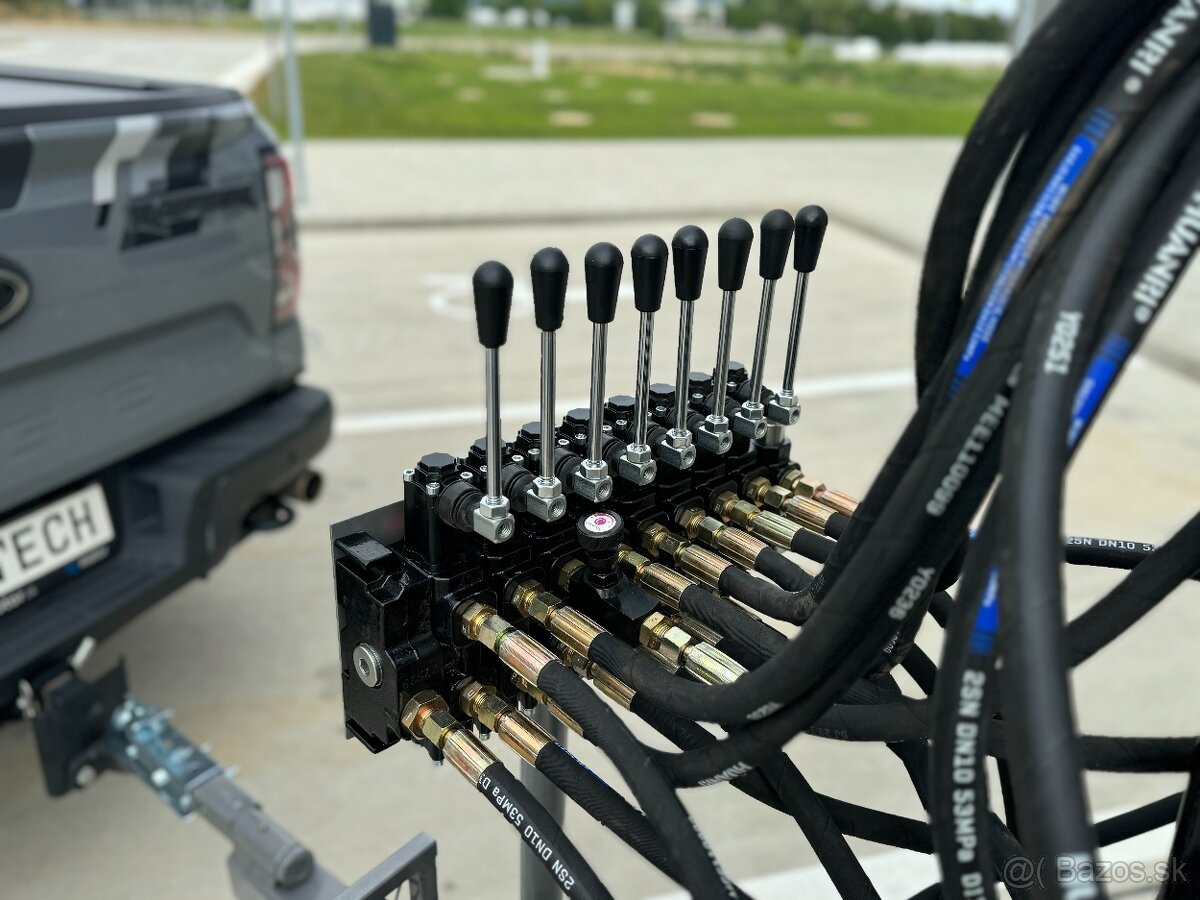 Vývozka - príves na drevo JANSEN HRW-30 3T - 9