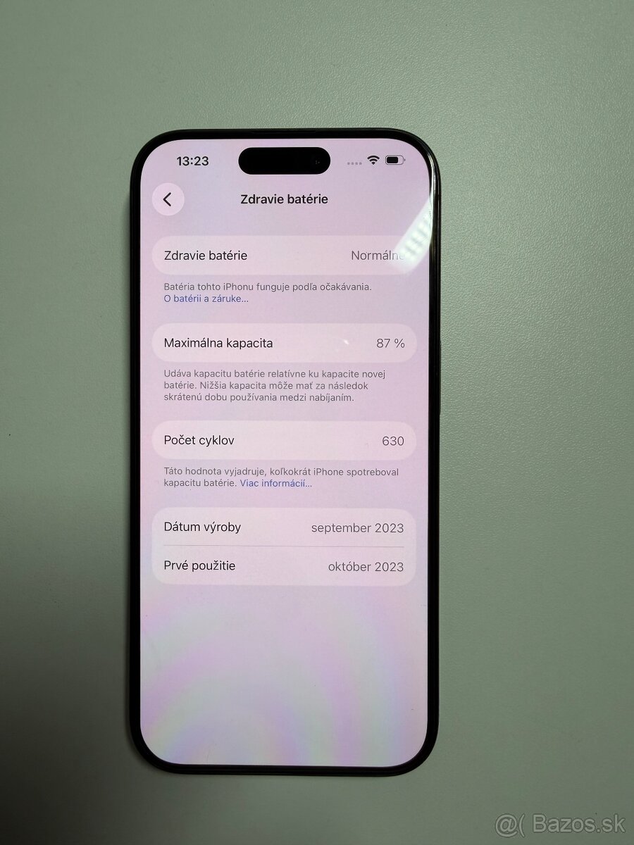 Iphone 15 Pro Black Titanium 128Gb - 9