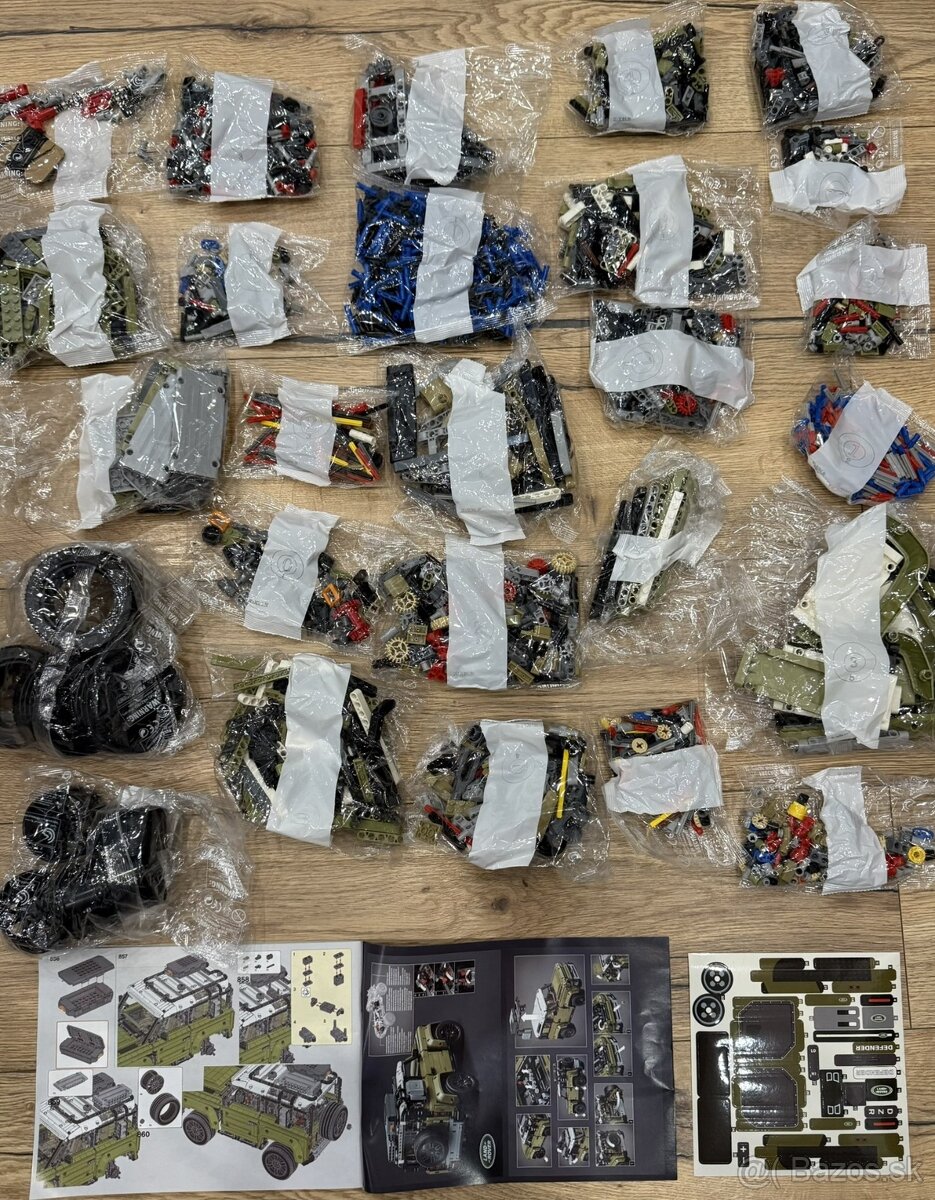 lego technic jeep auta - 9