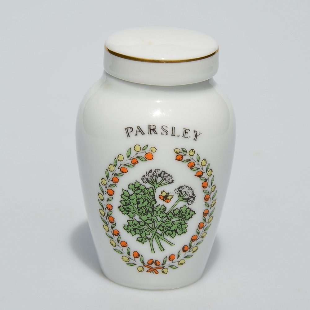 Vintage porcelánové koreničky - Nové korenie, zázvor, paprik - 9