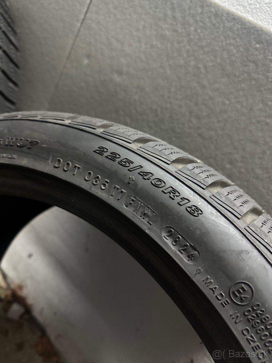 Zimná sada 215/40 a 225/40 r18 dvojrozmer - 9