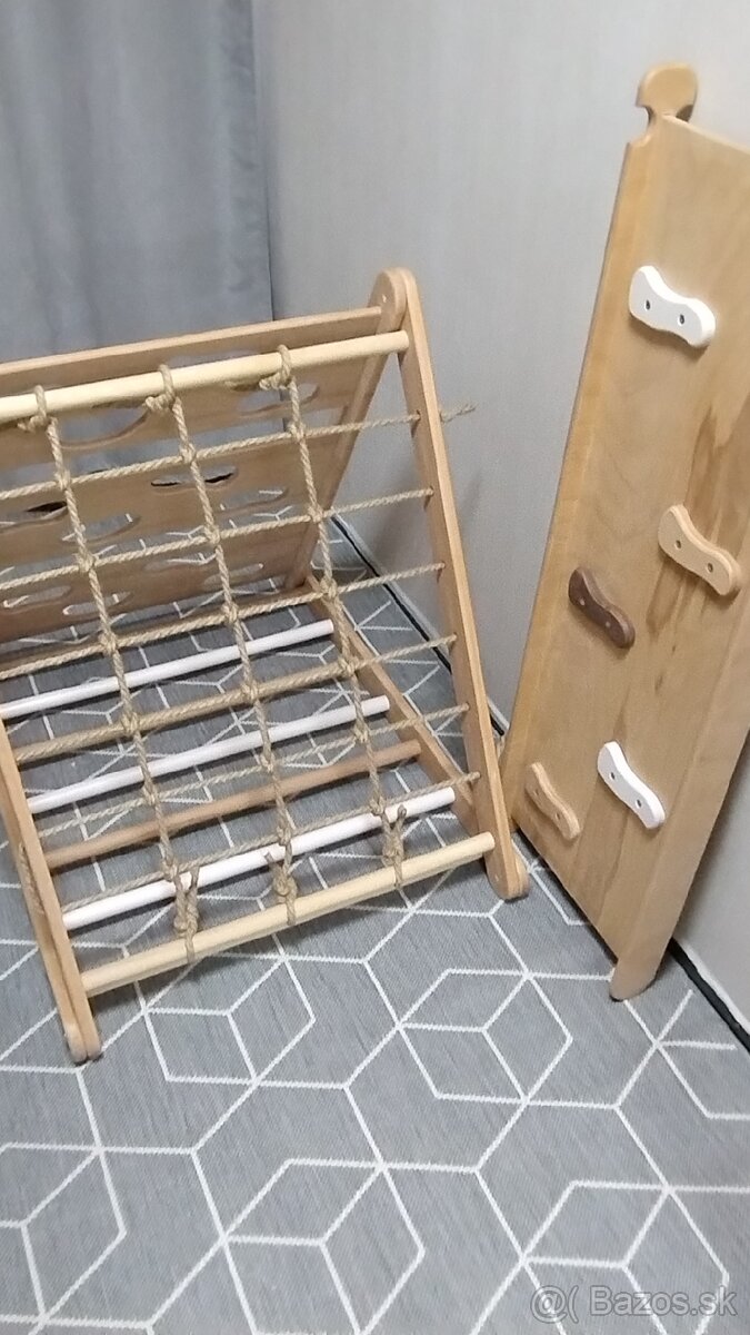 3 stranný bukový Piklerovej trojuholník montessori - 9