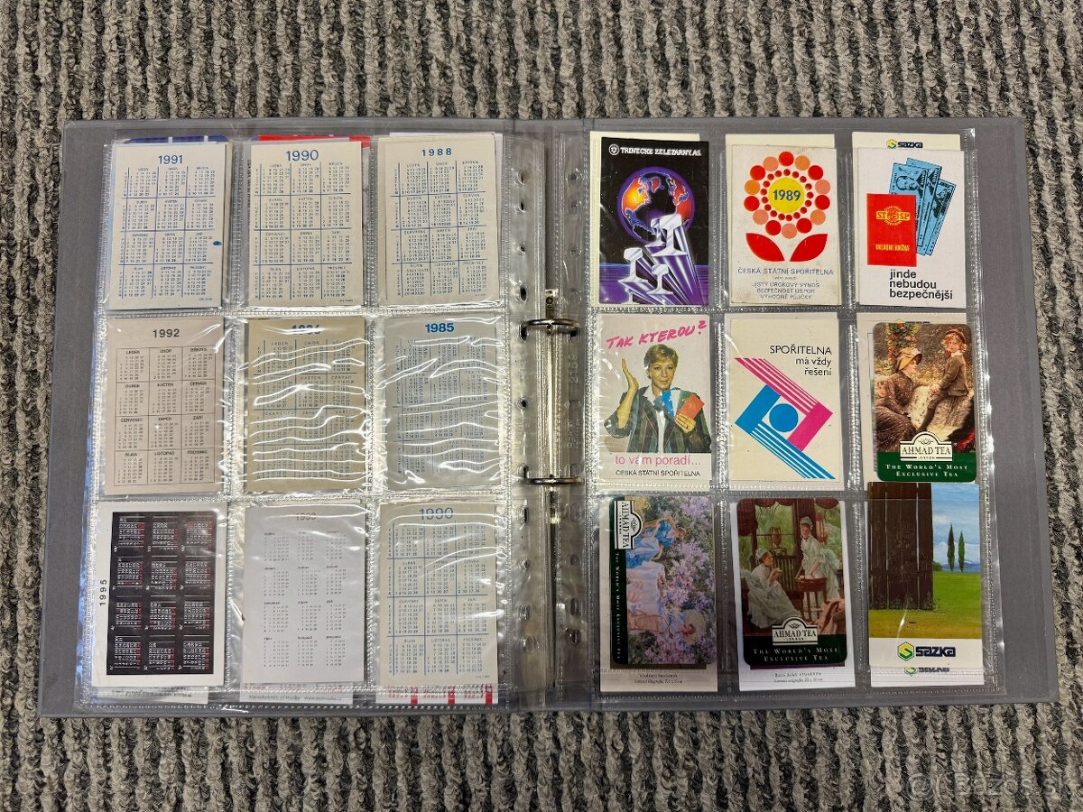 Vreckové kalendáriky podniky a obchody - série 167ks - 9