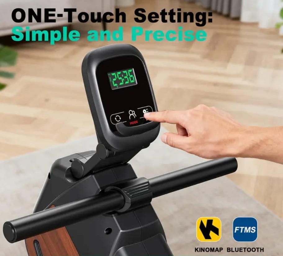 Veslovací trenažér - veslovací stroj - 9