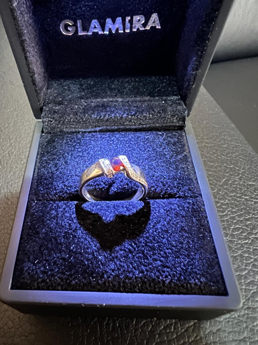 Zlatý dámsky prsteň - prstienky - 9