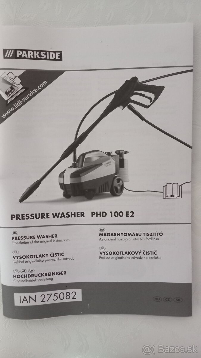 Tlakovy cistic Parkside - 9