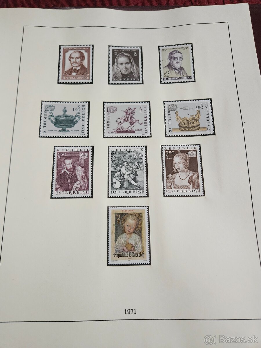 Znamky rakuska - 9