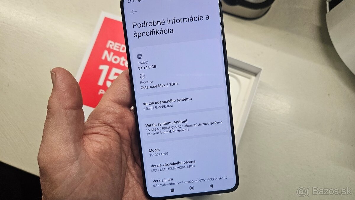 Redmi Note 15 Pro 256GB - nový, len odskúšaný - 9