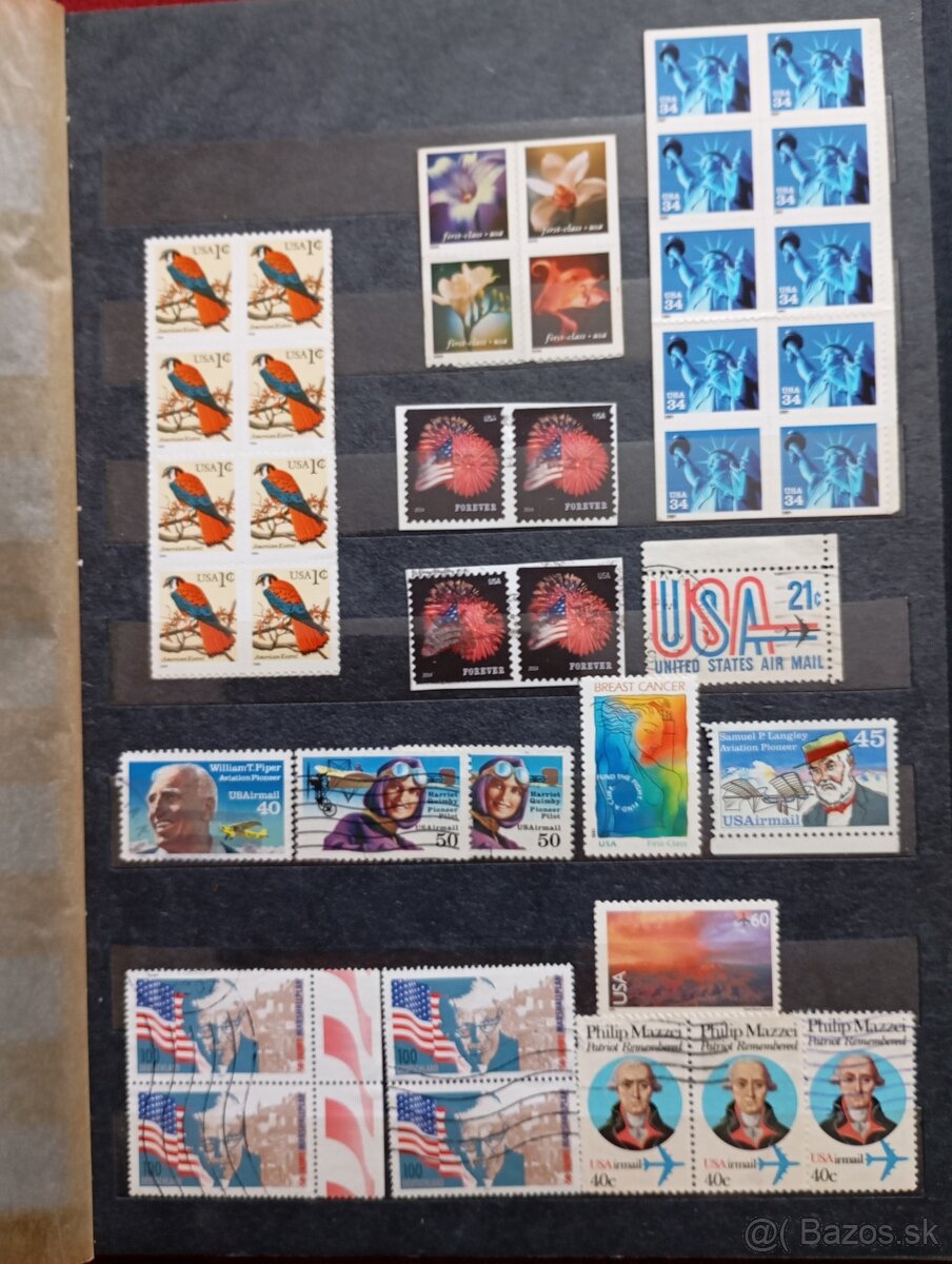 Album známok USA - 9