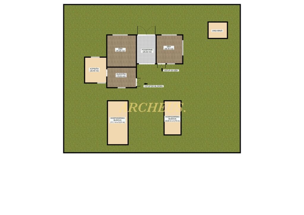 VIDIECKY DOM NA POLOSAMOTE, BUKOVEC, okres MYJAVA - 9