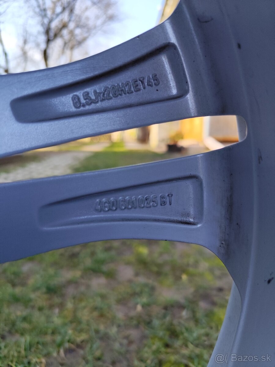 Disky, Elektróny originál 20" Audi A6/S6 5x112 - 9