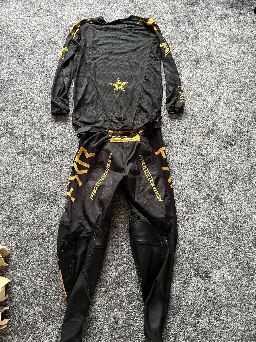 MX enduro komplet FXR Helium, vel dres M, kalhoty 32 - 9