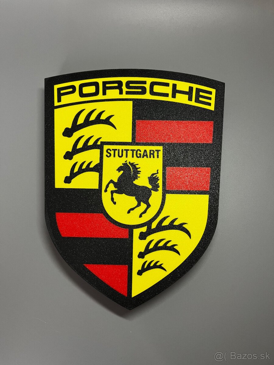 Porsche LED logo lampa - 9
