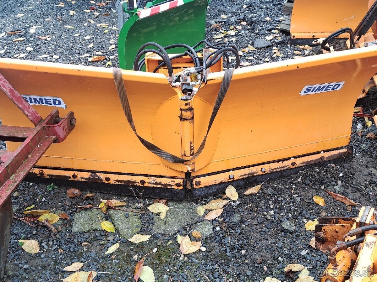 Multicar Čelní otočná sněhová radlica 2m. - 9