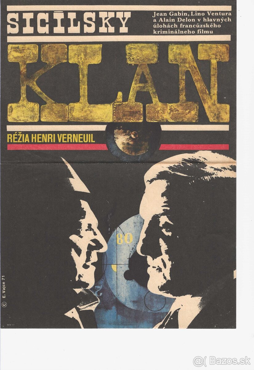 FILMOVE PLAGATY ALAIN DELON - 9