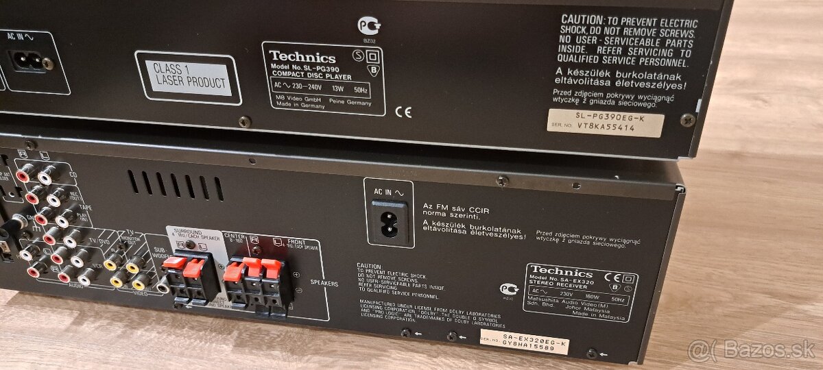 Technics SA - EX 320,SL - PG 390 - 9
