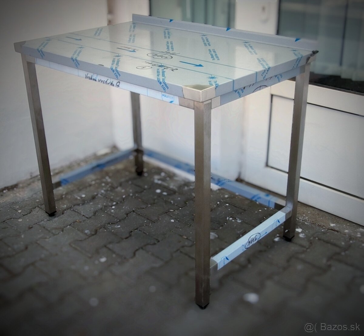 Nerezové pracovné gastro stoly, kuchynský stôl - 9