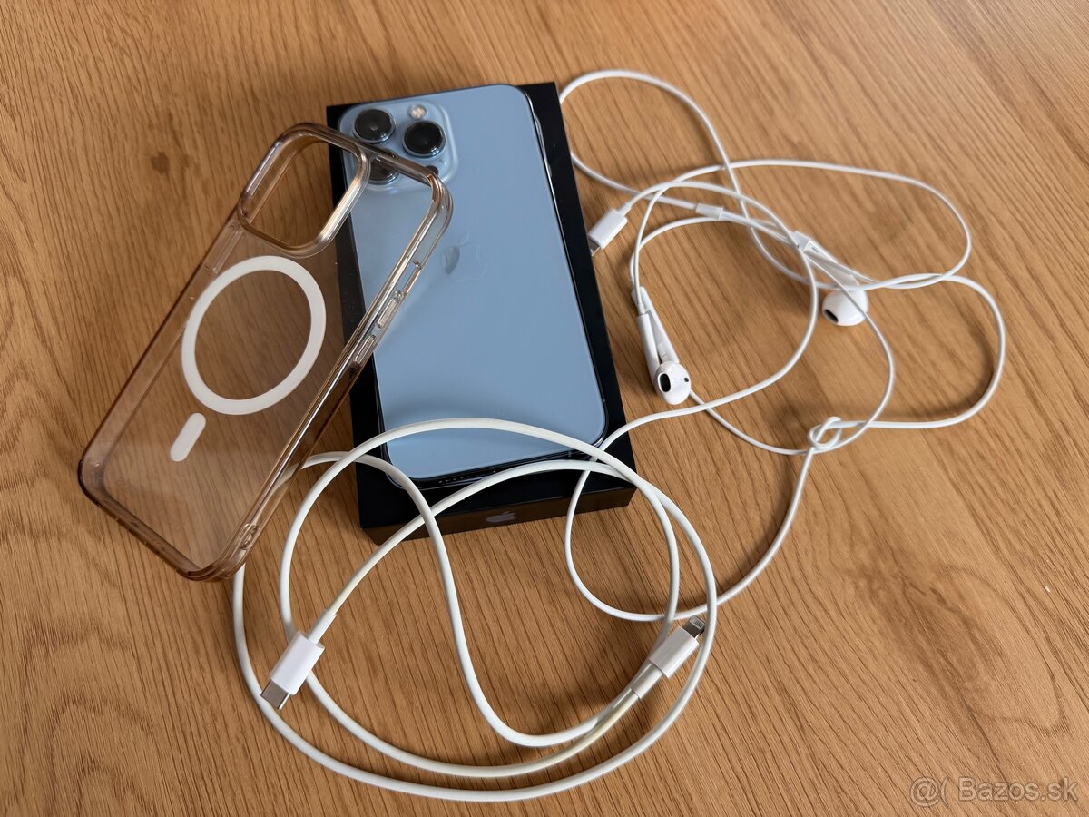 Predám iPhone 13Pro Sierra Blue 128GB - 9