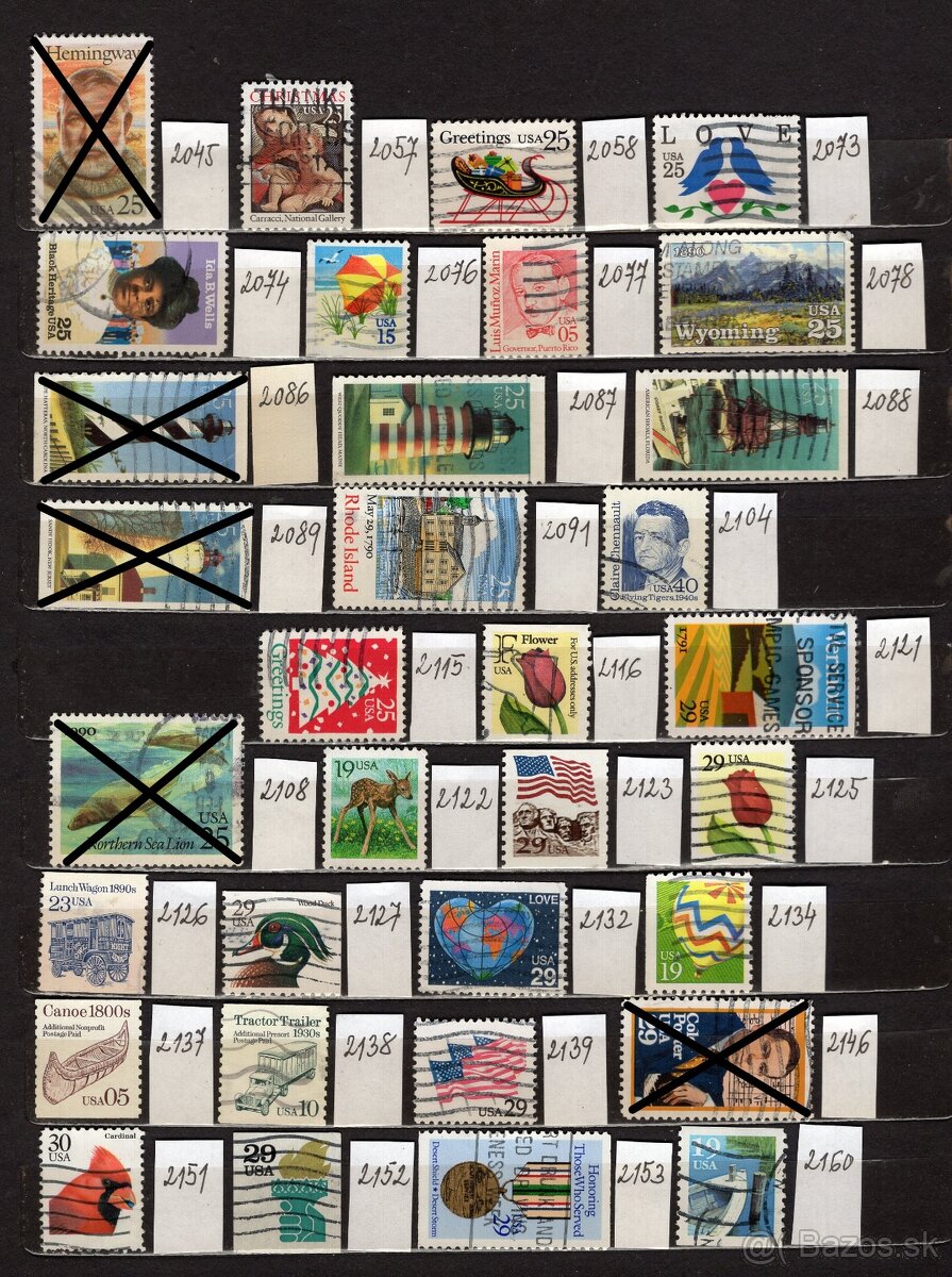 B USA (à 0,10 €) - 9