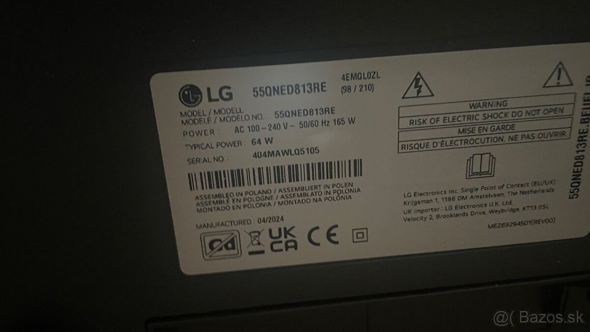 55” LG 4K QNED TV 55QNED813RE - 100hz - ako novy 2024 - 9