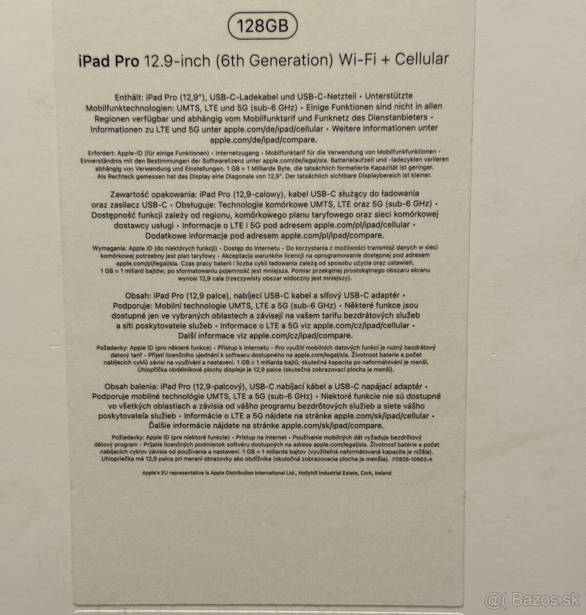 Apple iPad pro 12.9 M2 (6. gen) WiFi+Cellular 5G - 9