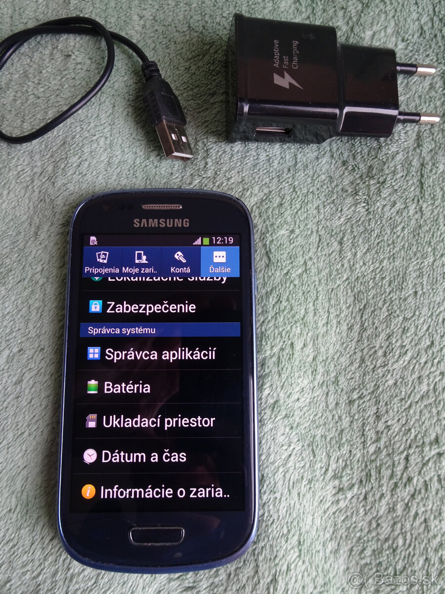 Predám Samsung Galaxy S-3 mini s nabíjačkou - 9